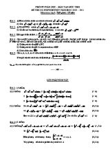 Đề thi olympic huyện môn Toán Lớp 8 - Năm học 2010-2011 - Phòng giáo dục và đào tạo Đức Thọ (Có đáp án)